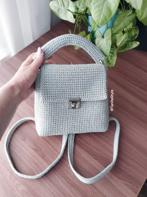 Рюкзак для прогулок — TanitaStyle модное вязание