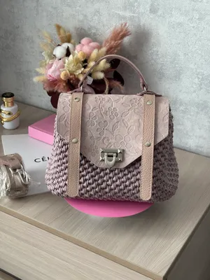 Сумка саквояж стандарт — Knit_liana